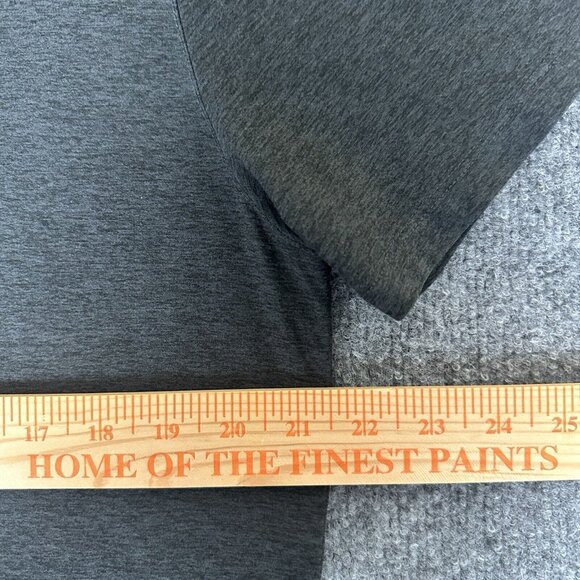 Vuori Strato Tech Polo Shirt Mens Large Grey Performance Short Sleeve Athleisure - Picture 5 of 6